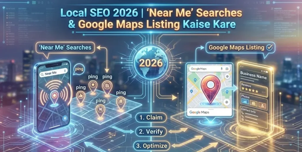 Local SEO 2026 | ‘Near Me’ Searches & Google Maps Listing Kaise Kare